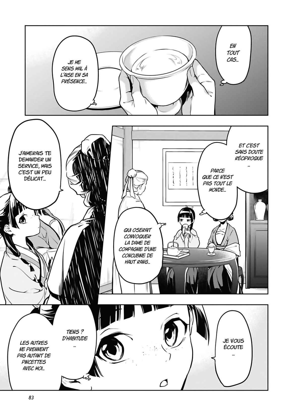 Read The Apothecary Diaries FRANCAIS Manga Online