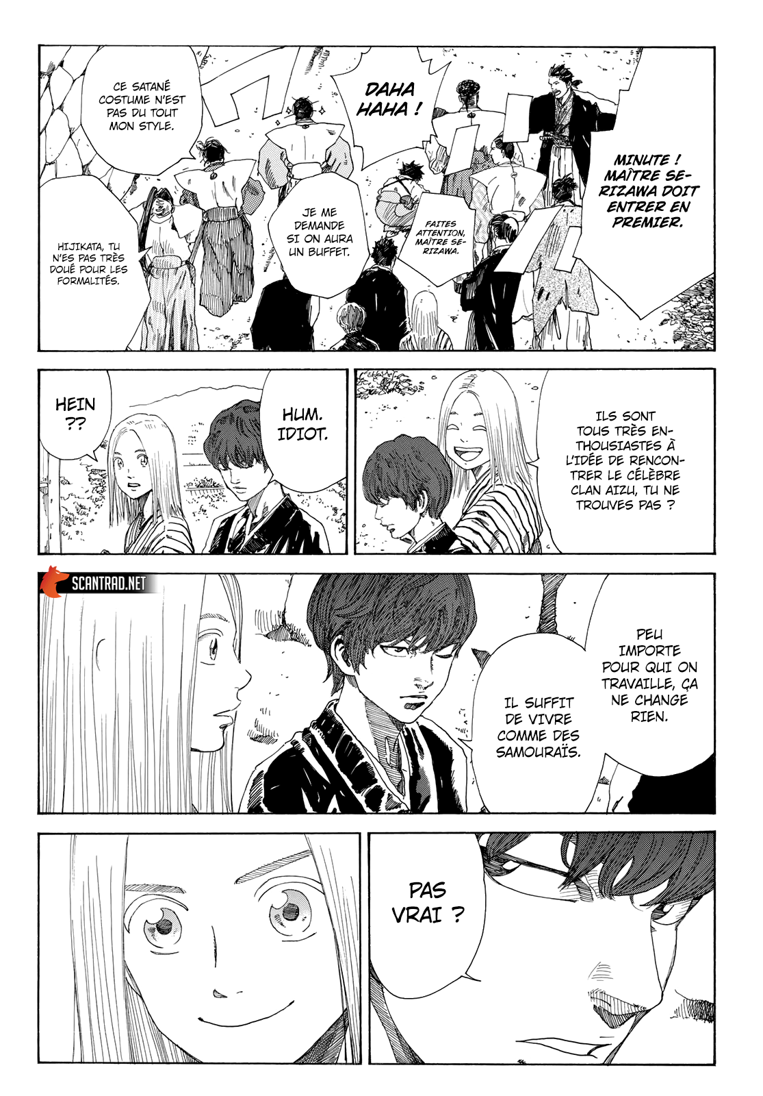 Read The Blue Wolves of Mibu FRANCAIS Manga Online