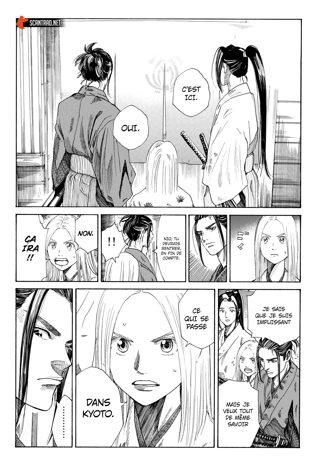 Read The Blue Wolves of Mibu FRANCAIS Manga Online