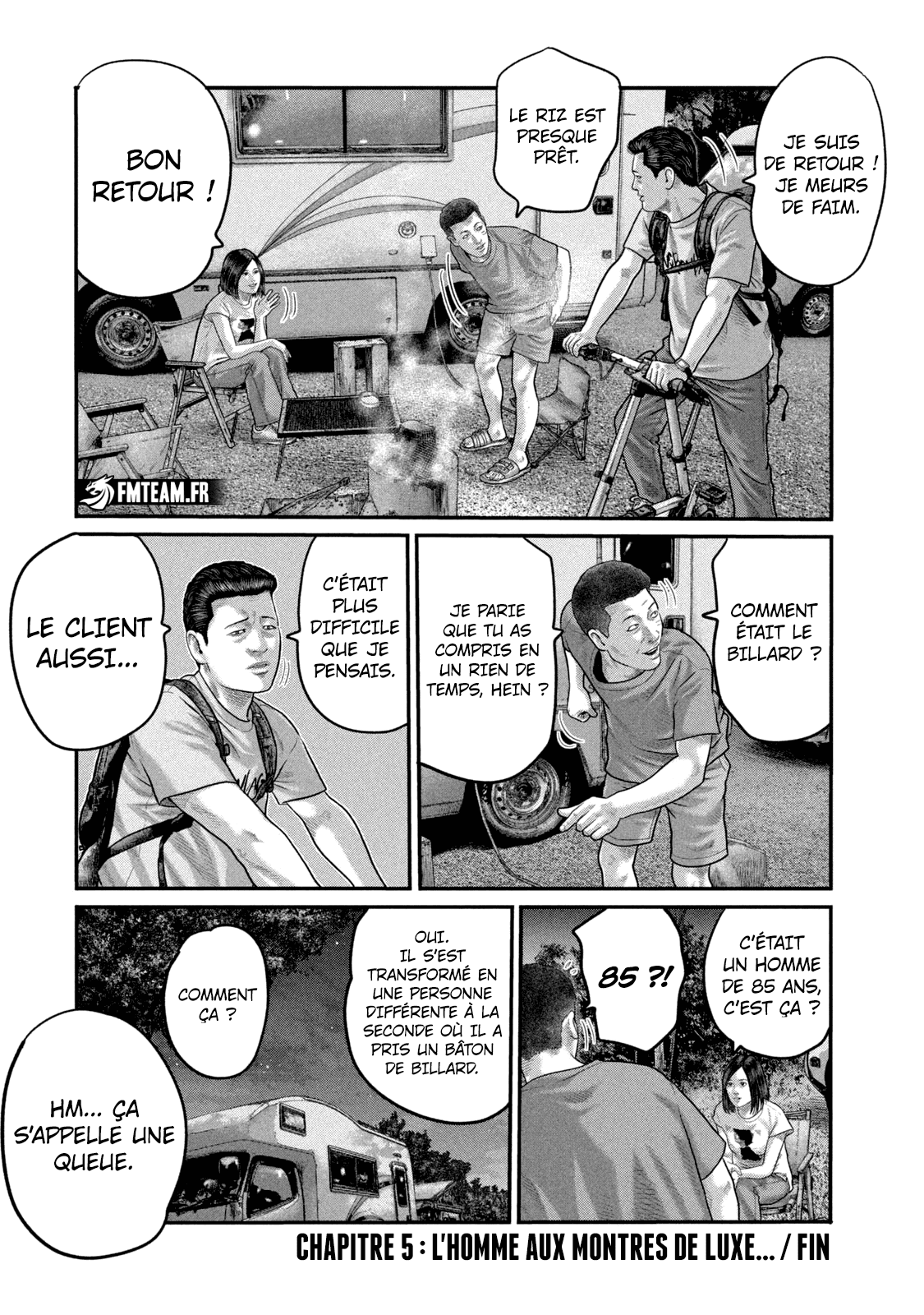 Read The Fable The Second contact and The Third Secret FRANCAIS Manga Online