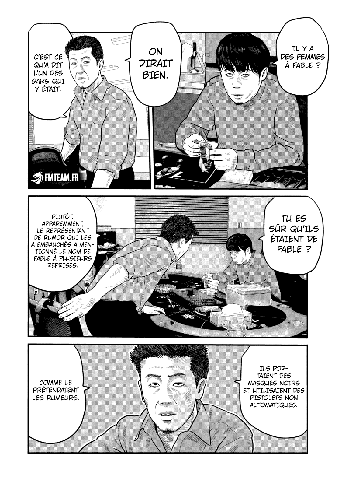 Read The Fable The Second contact and The Third Secret FRANCAIS Manga Online