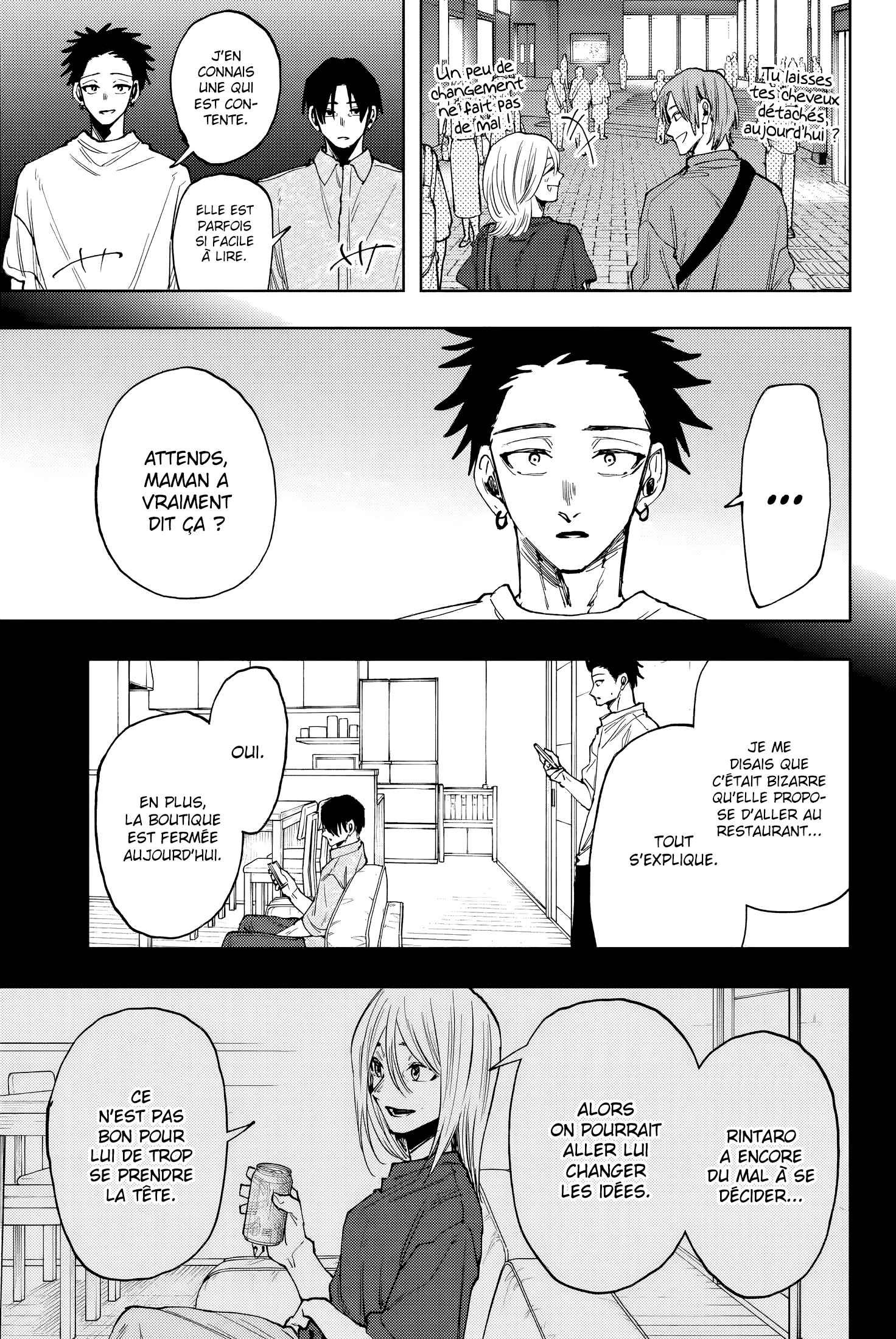 Read The Fragrant Flower Blooms with Dignity FRANCAIS Manga Online