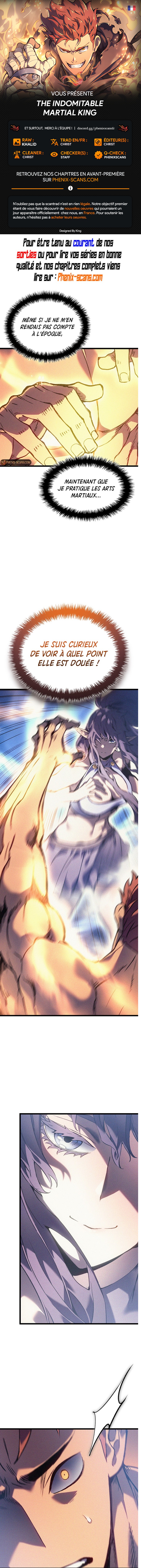 Read The Indomitable Martial King FRANCAIS Manga Online