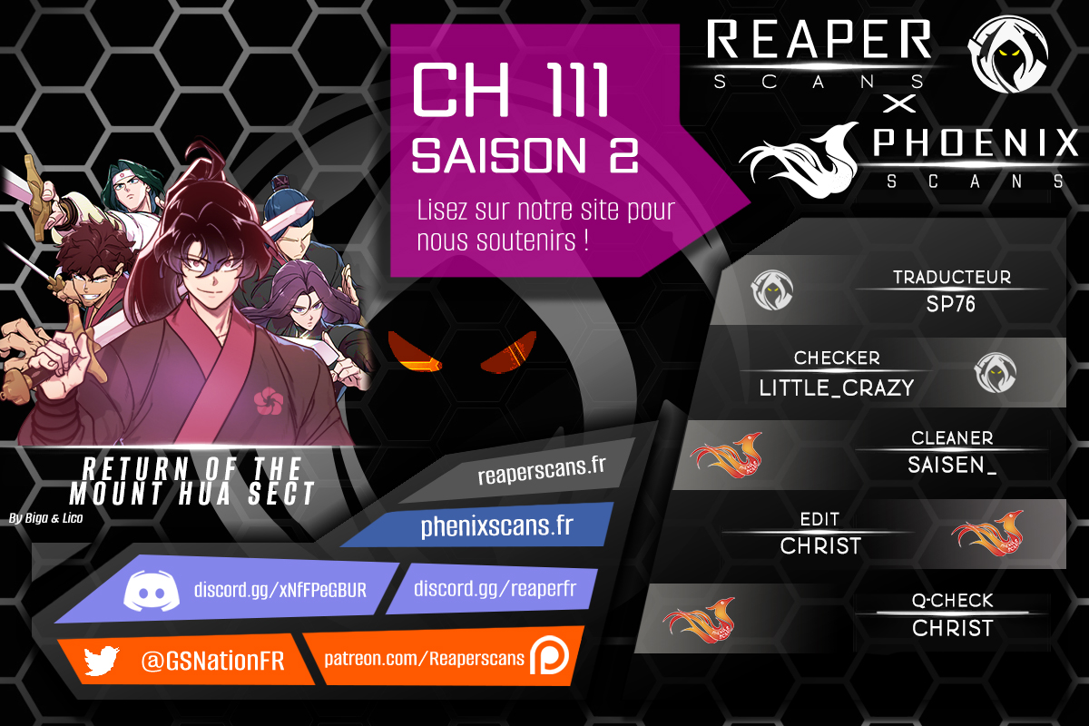 Read The Returns of The Mount Hua Sect FRANCAIS Manga Online