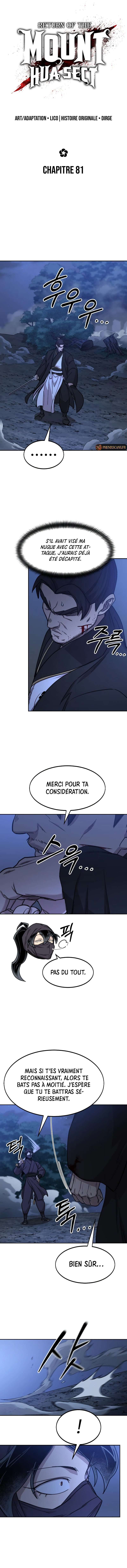 Read The Returns of The Mount Hua Sect FRANCAIS Manga Online