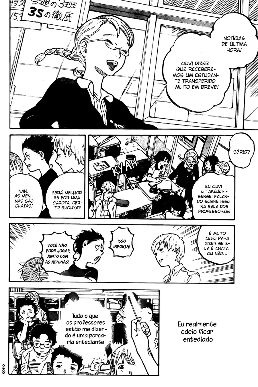 Read A Silent Voice Português Manga Online