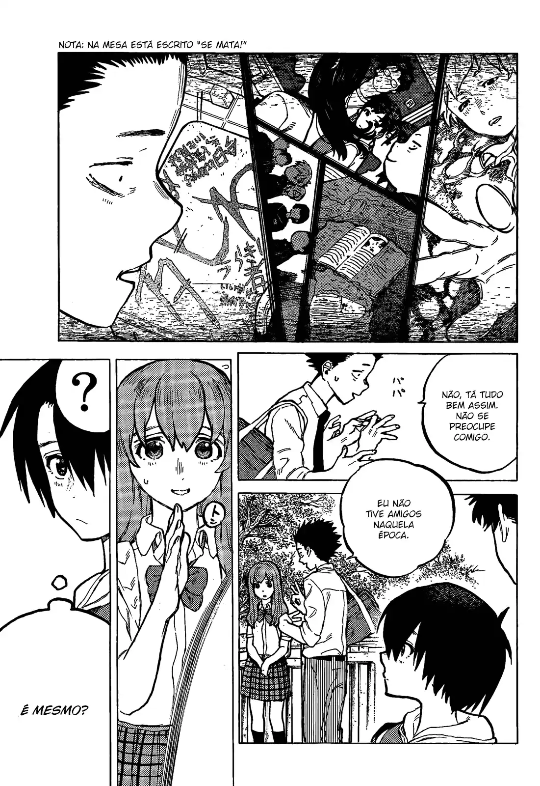 Read A Silent Voice Português Manga Online