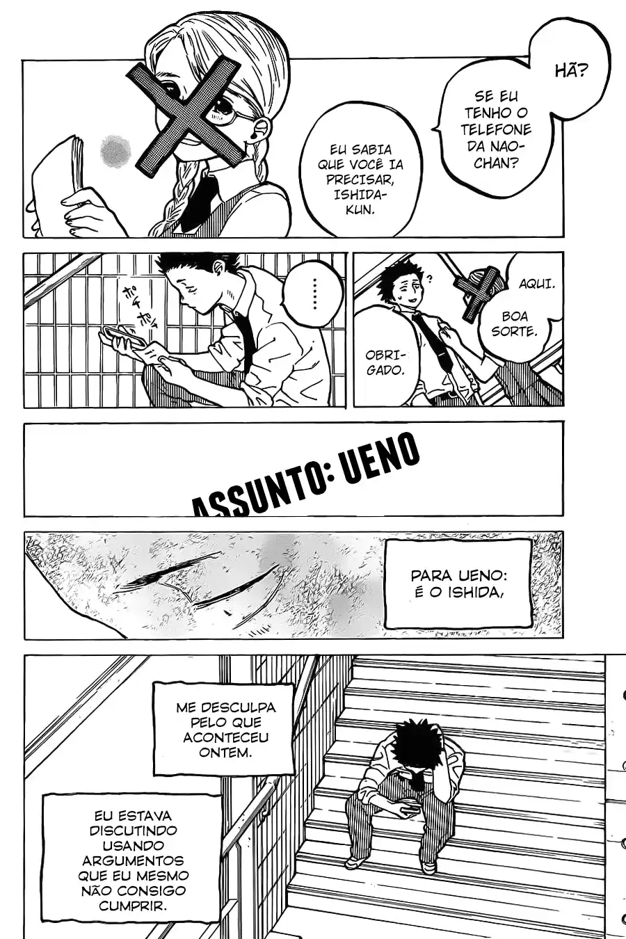 Read A Silent Voice Português Manga Online