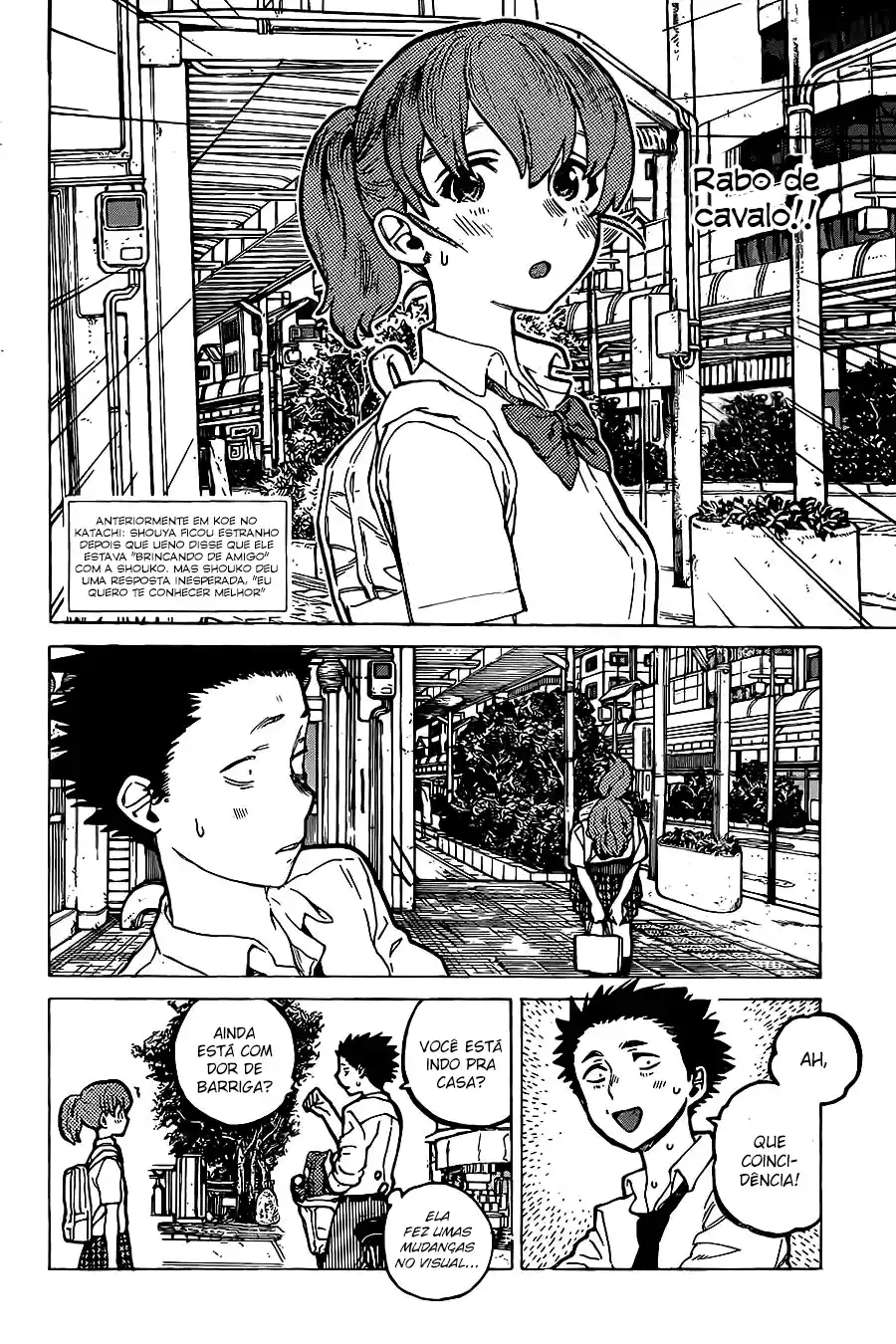 Read A Silent Voice Português Manga Online