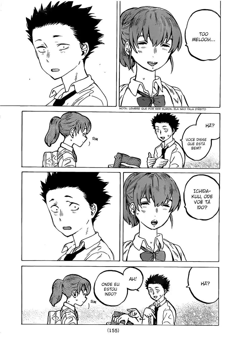 Read A Silent Voice Português Manga Online