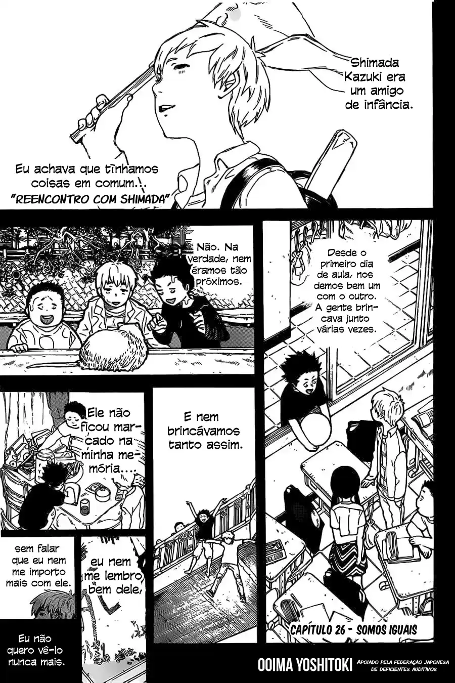 Read A Silent Voice Português Manga Online