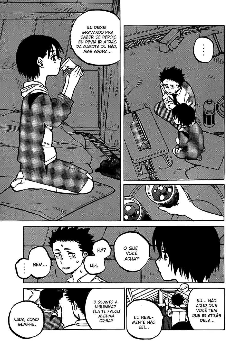 Read A Silent Voice Português Manga Online