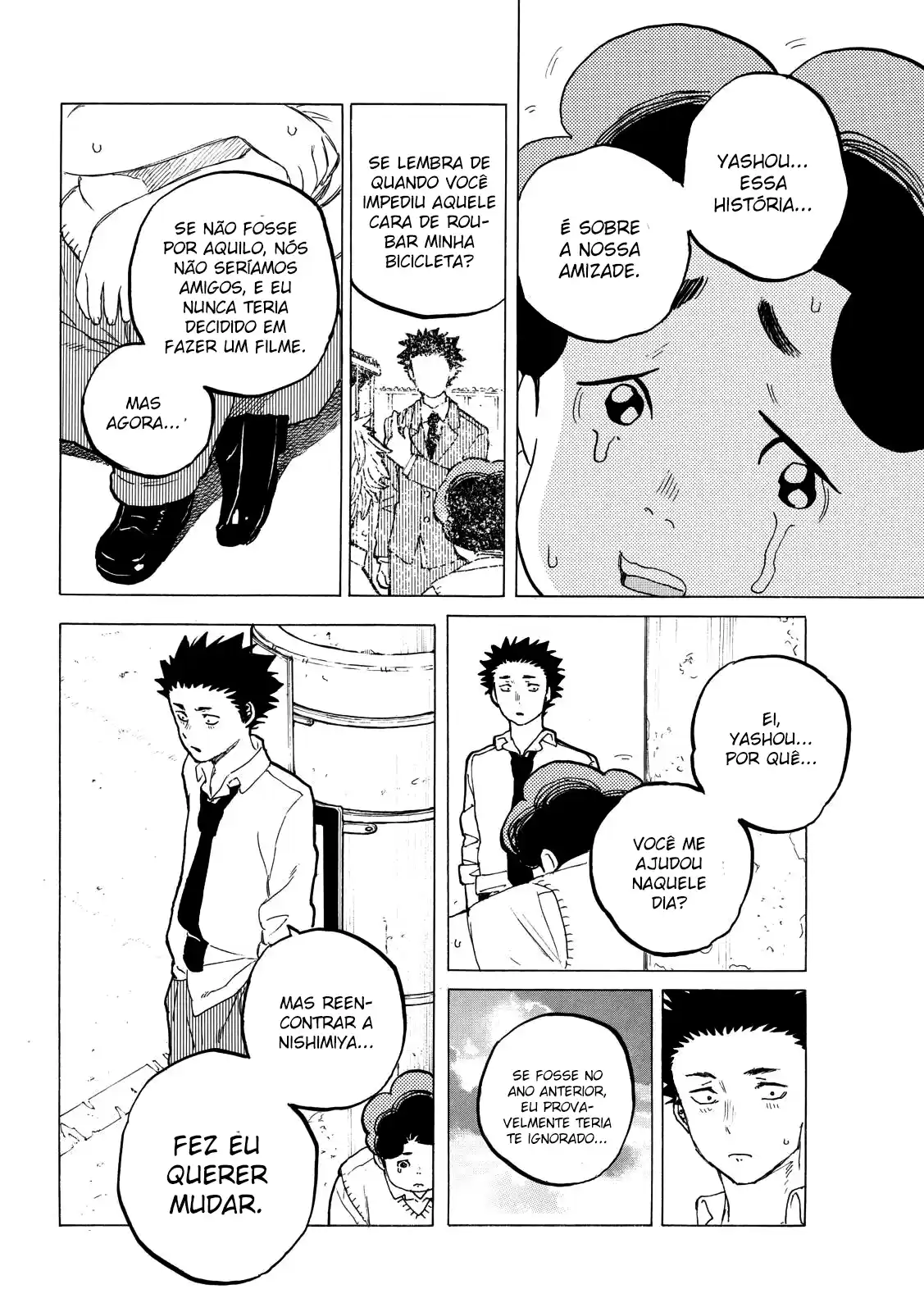 Read A Silent Voice Português Manga Online