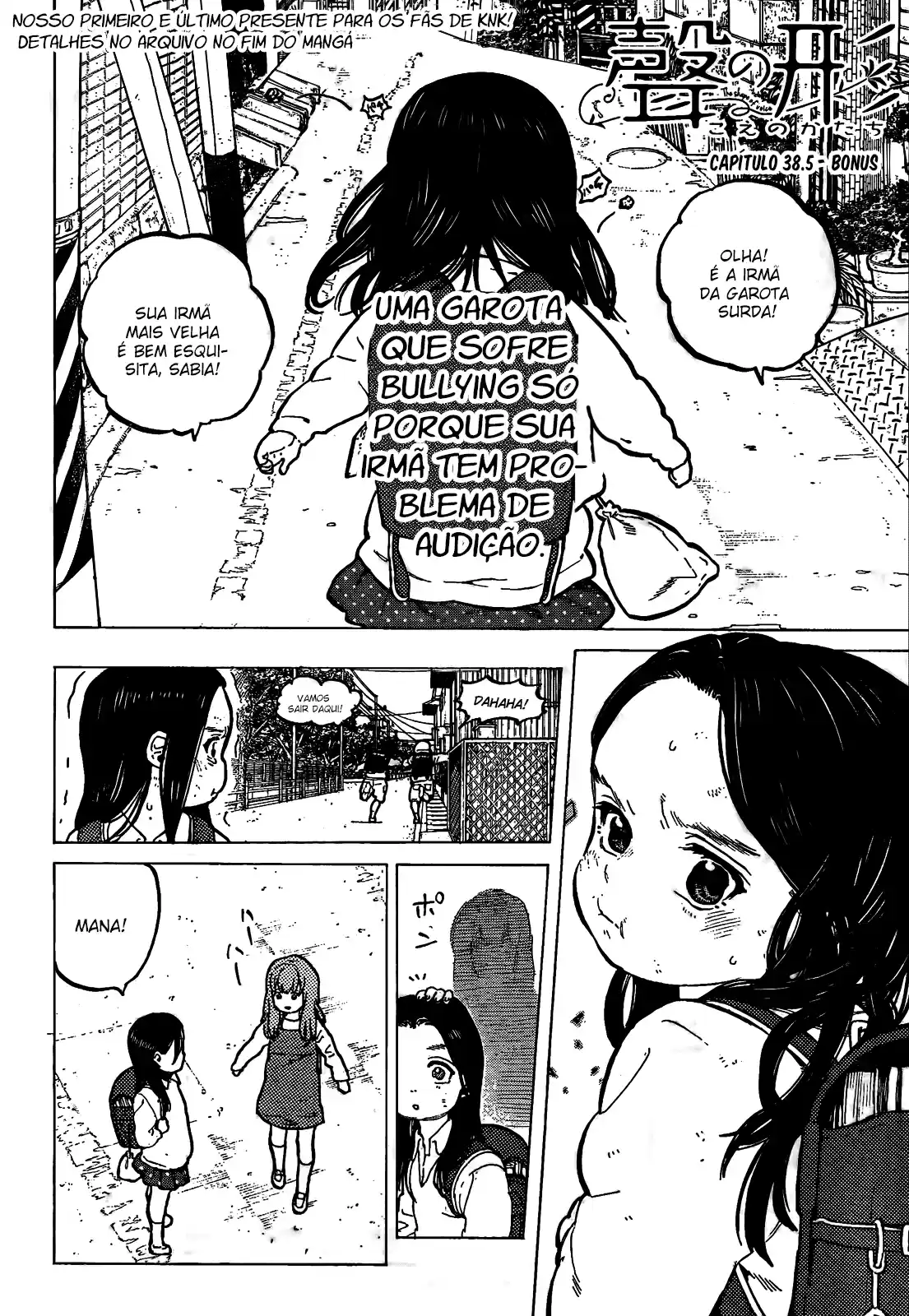 Read A Silent Voice Português Manga Online