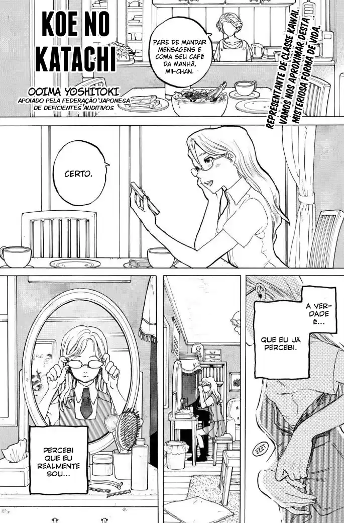 Read A Silent Voice Português Manga Online