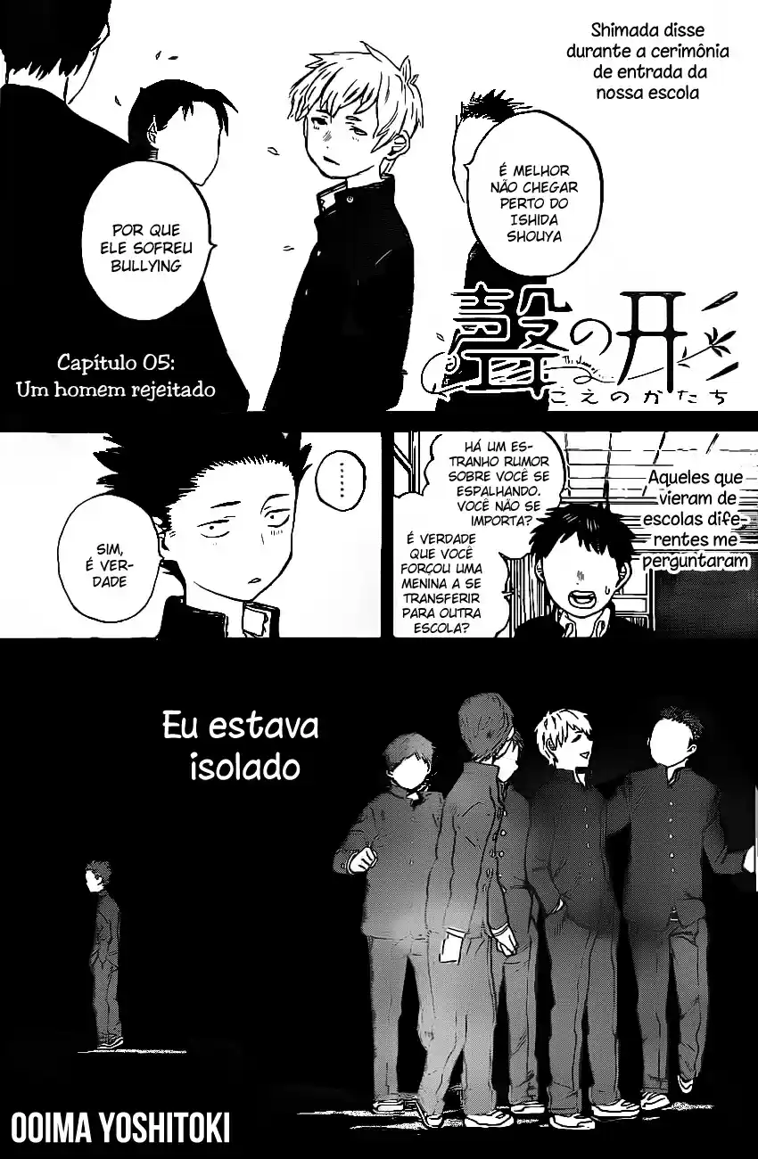 Read A Silent Voice Português Manga Online