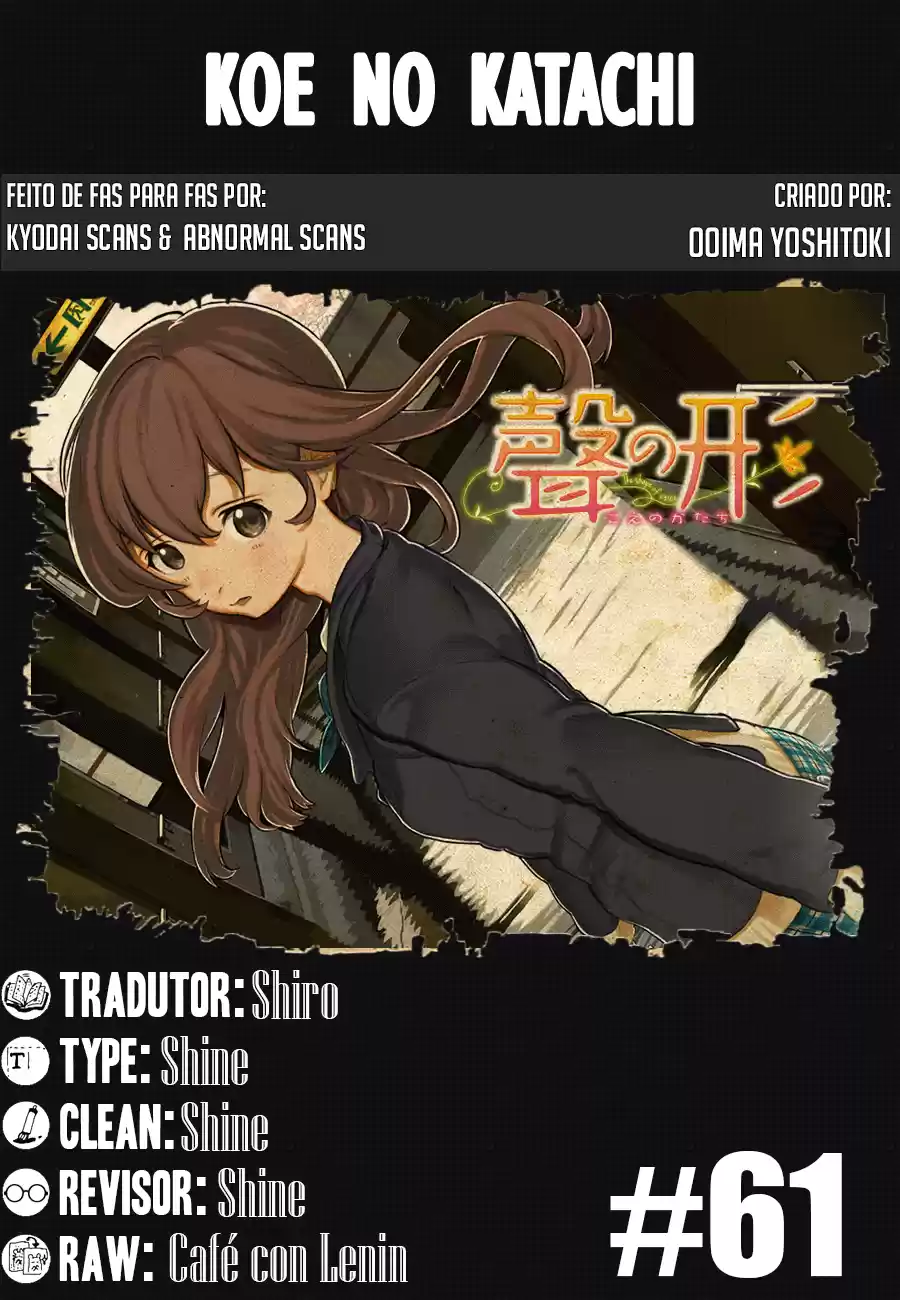 Read A Silent Voice Português Manga Online