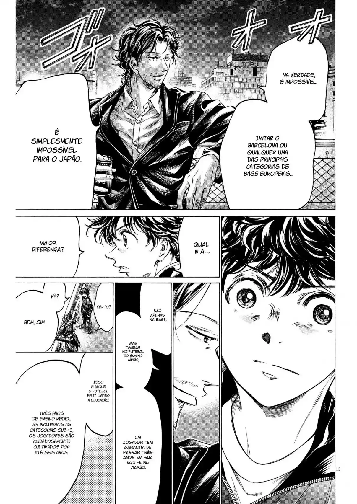 Read Ao Ashi Português Manga Online