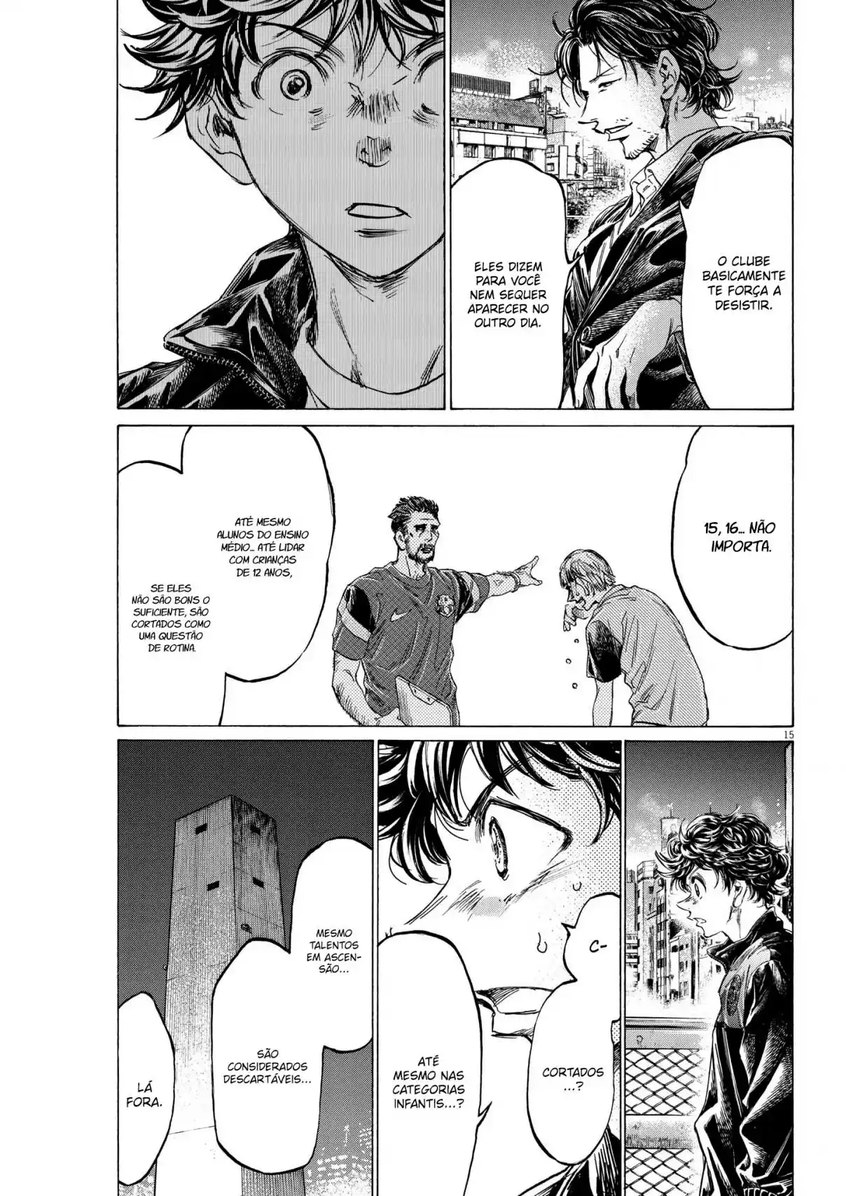 Read Ao Ashi Português Manga Online