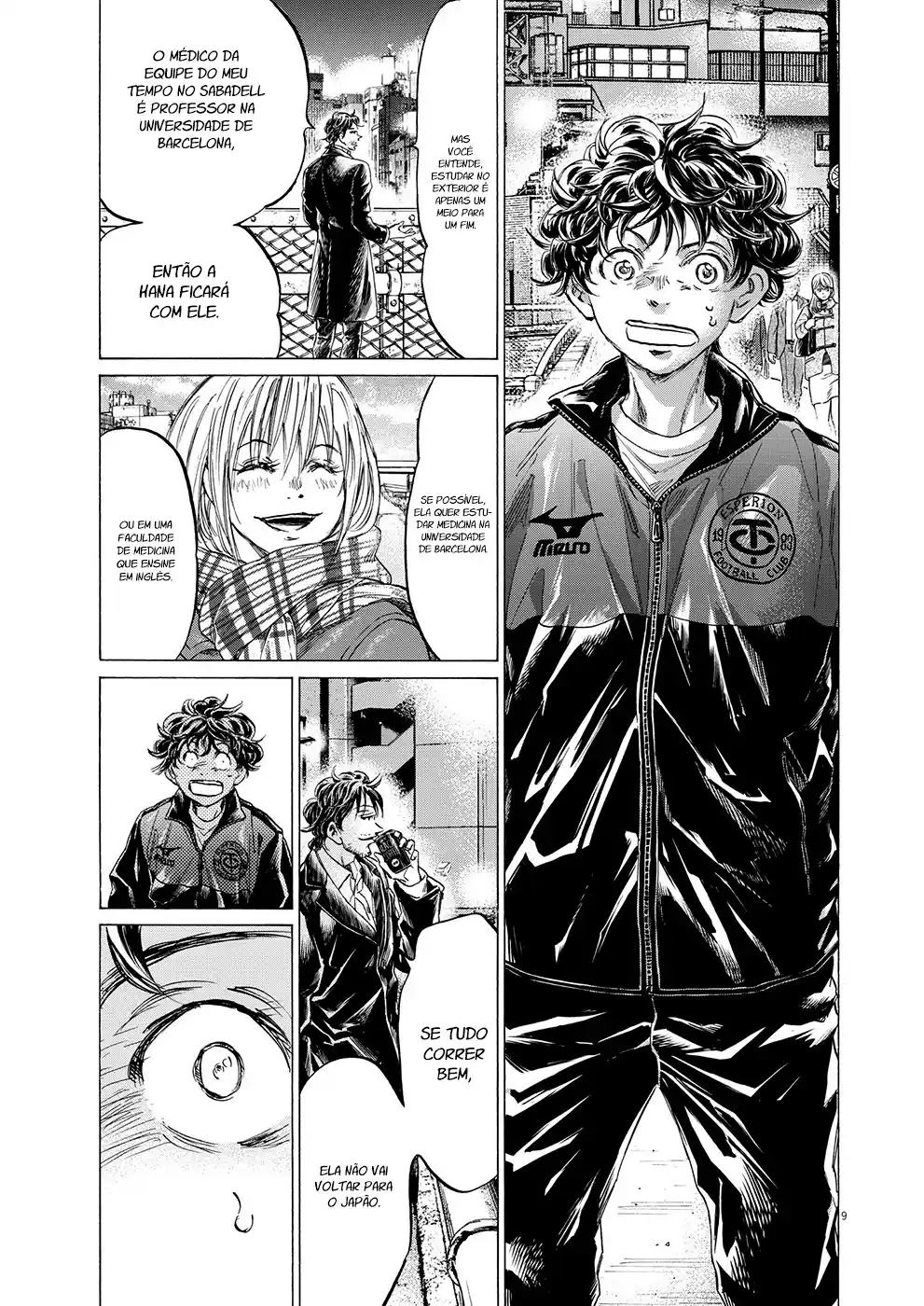 Read Ao Ashi Português Manga Online