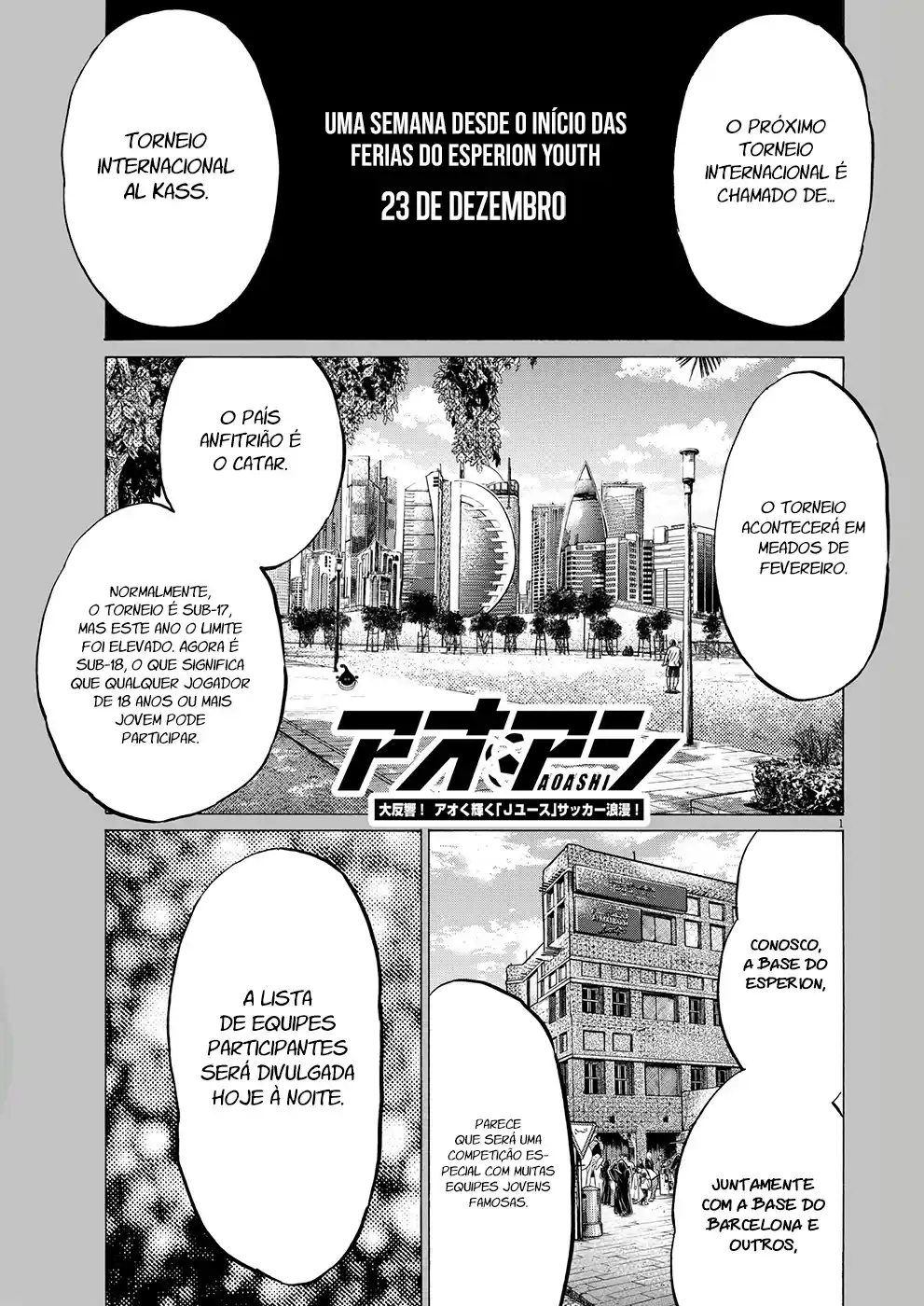 Read Ao Ashi Português Manga Online