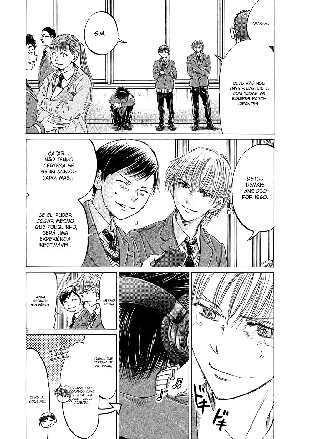 Read Ao Ashi Português Manga Online