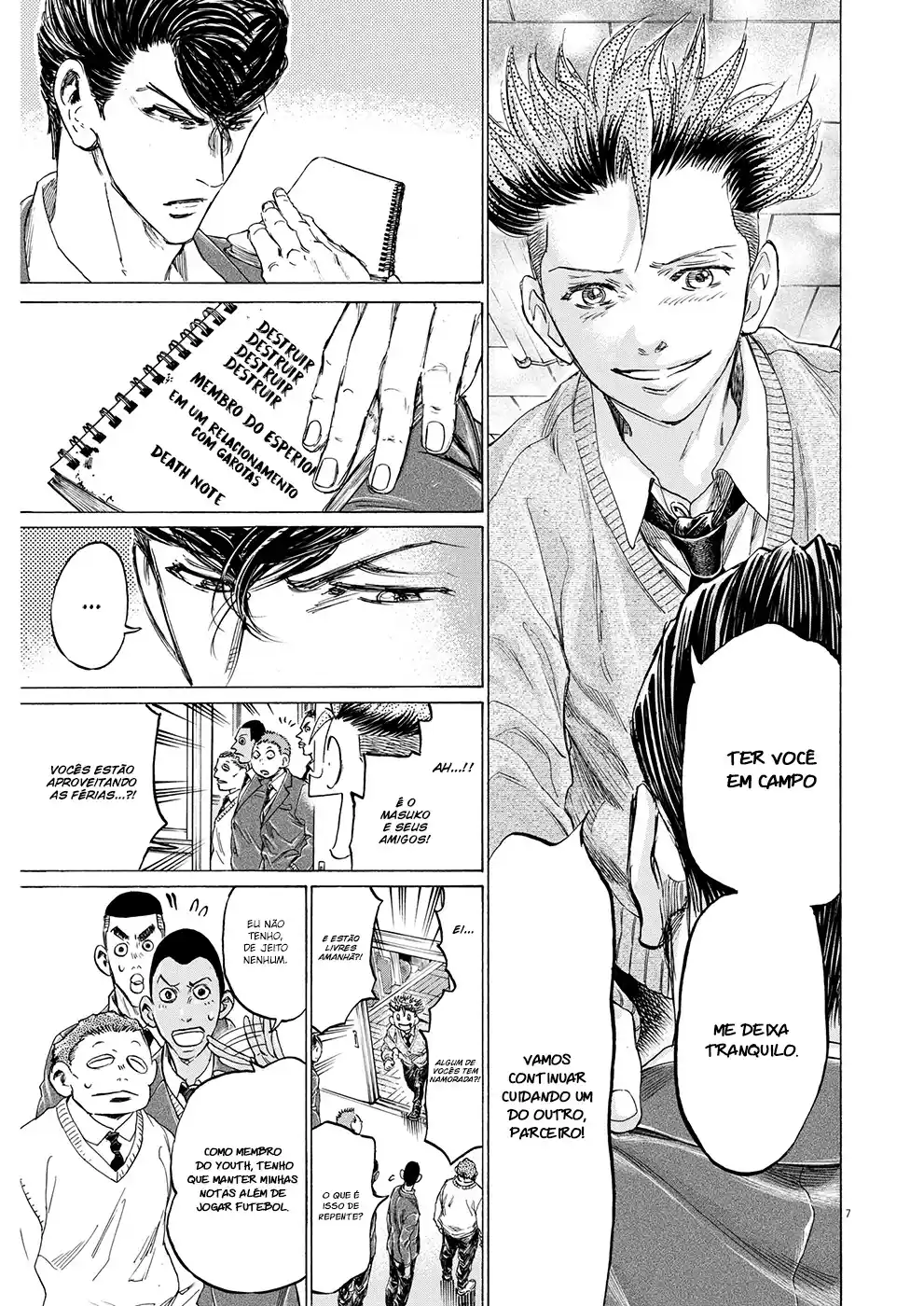 Read Ao Ashi Português Manga Online