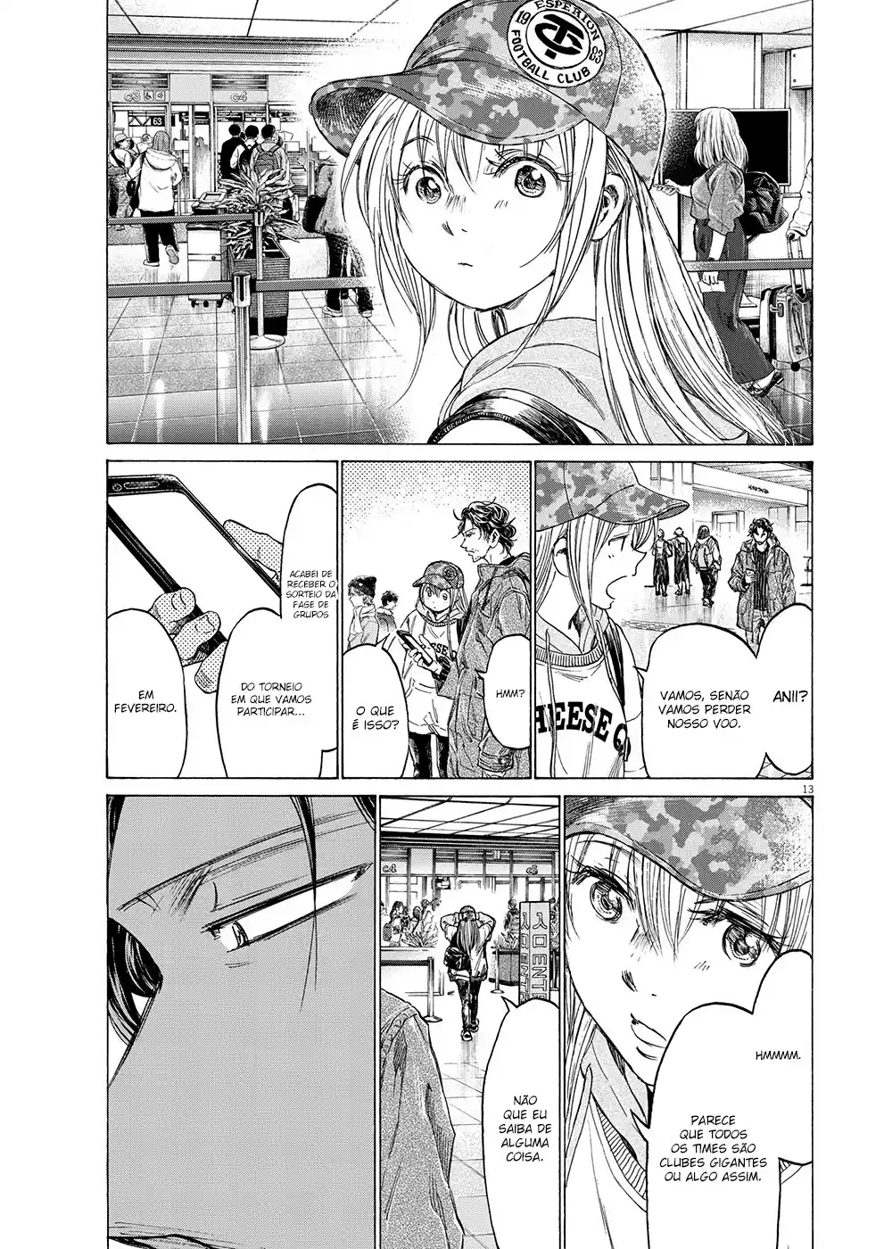 Read Ao Ashi Português Manga Online