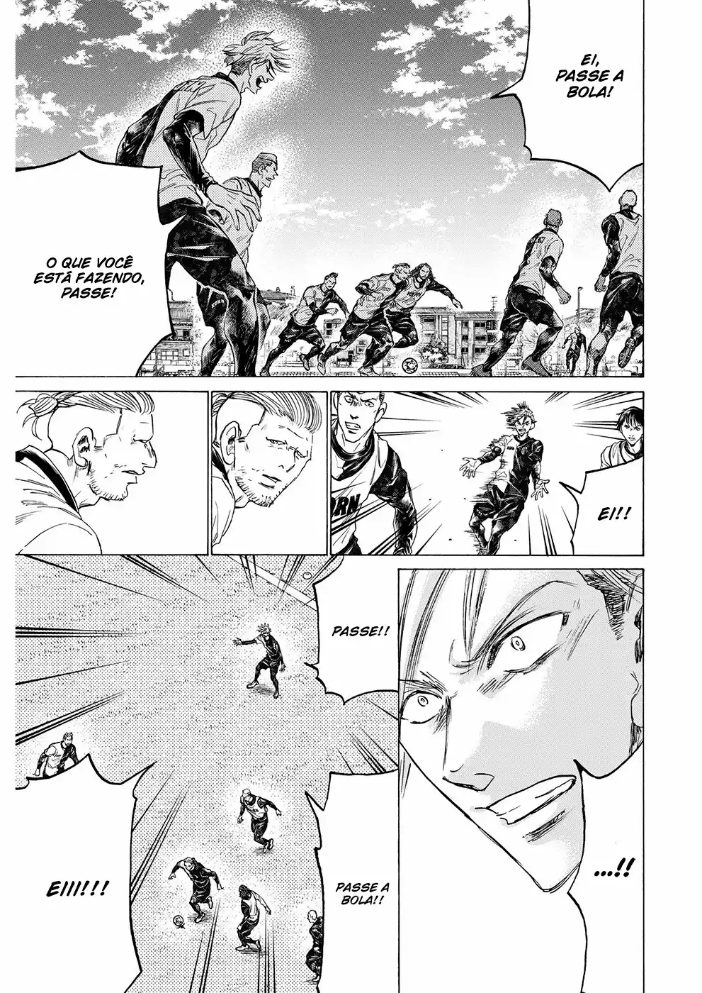 Read Ao Ashi Português Manga Online