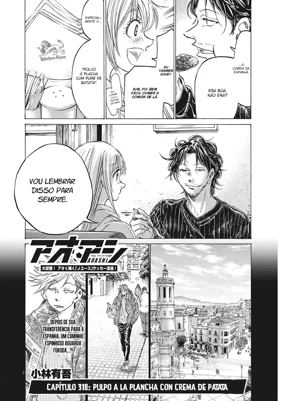 Read Ao Ashi Português Manga Online