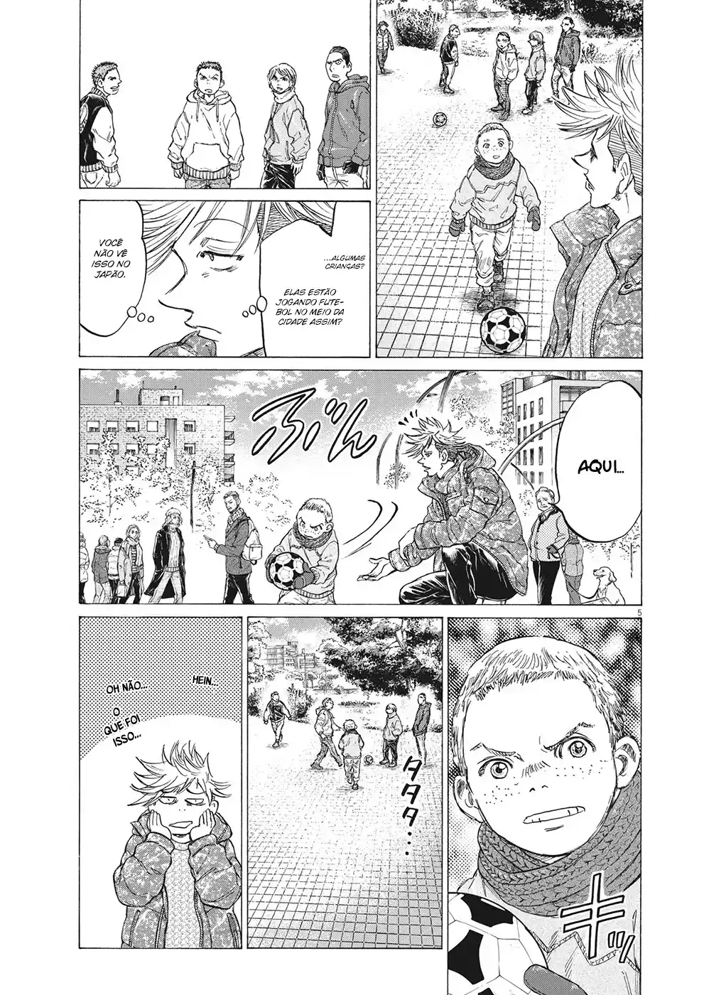 Read Ao Ashi Português Manga Online