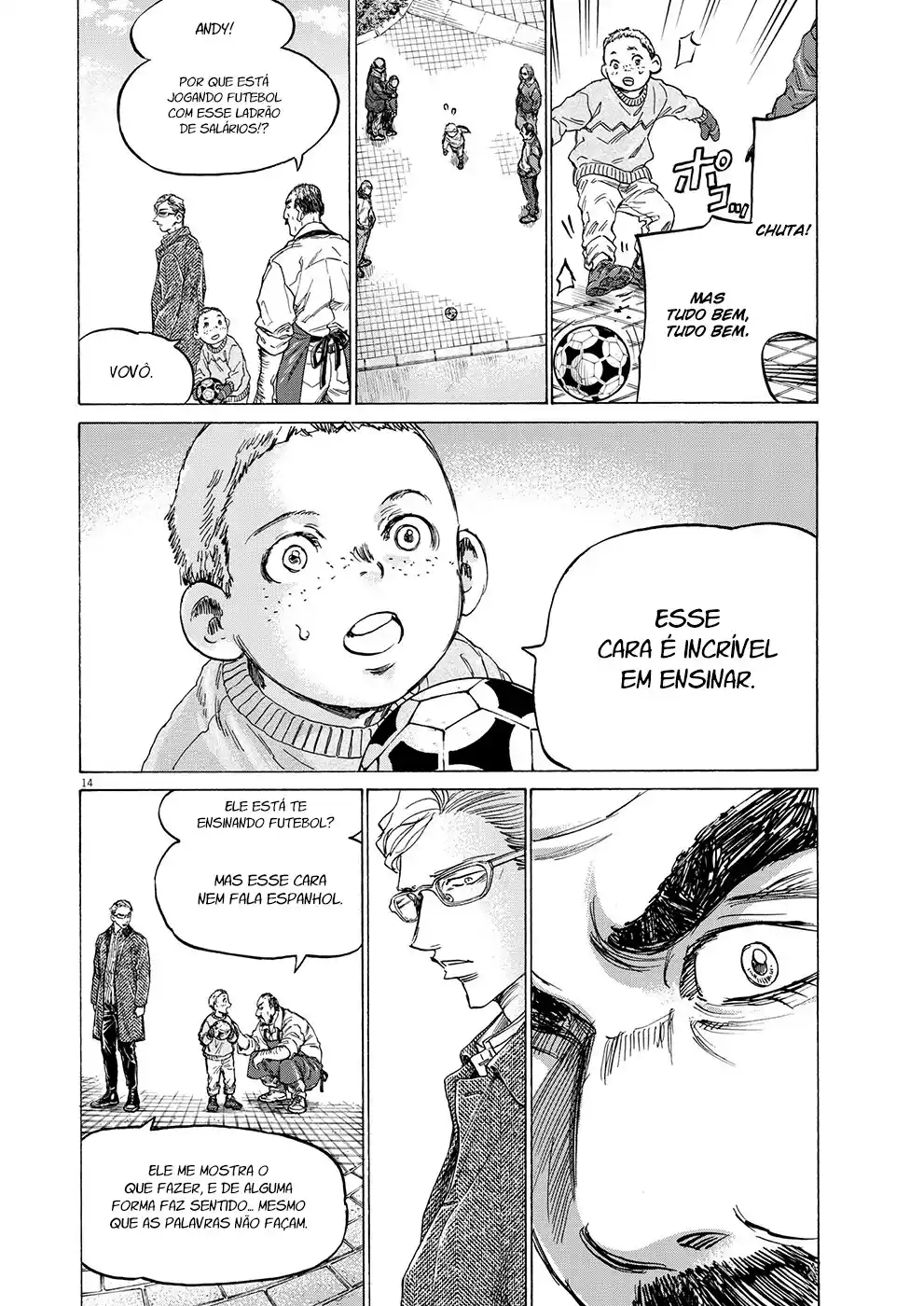 Read Ao Ashi Português Manga Online