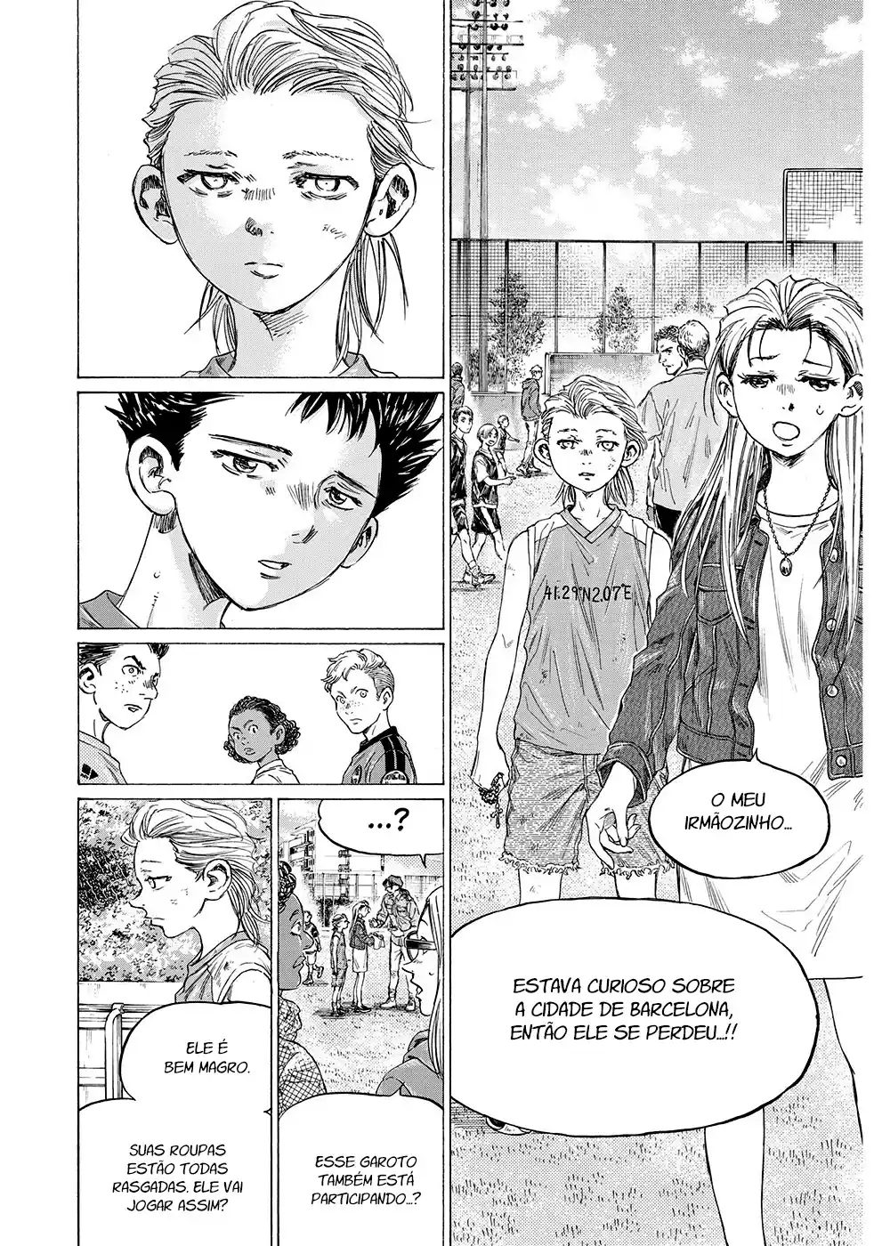 Read Ao Ashi Português Manga Online