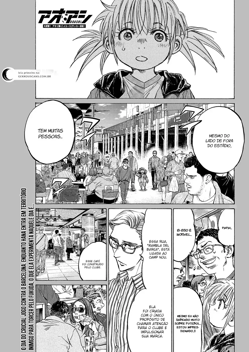 Read Ao Ashi Português Manga Online