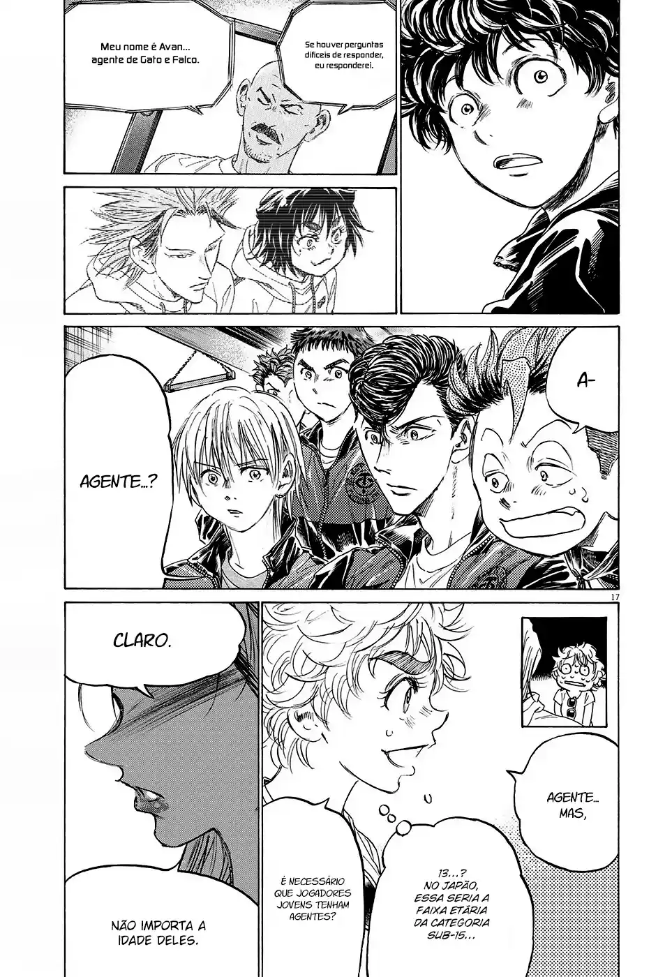 Read Ao Ashi Português Manga Online