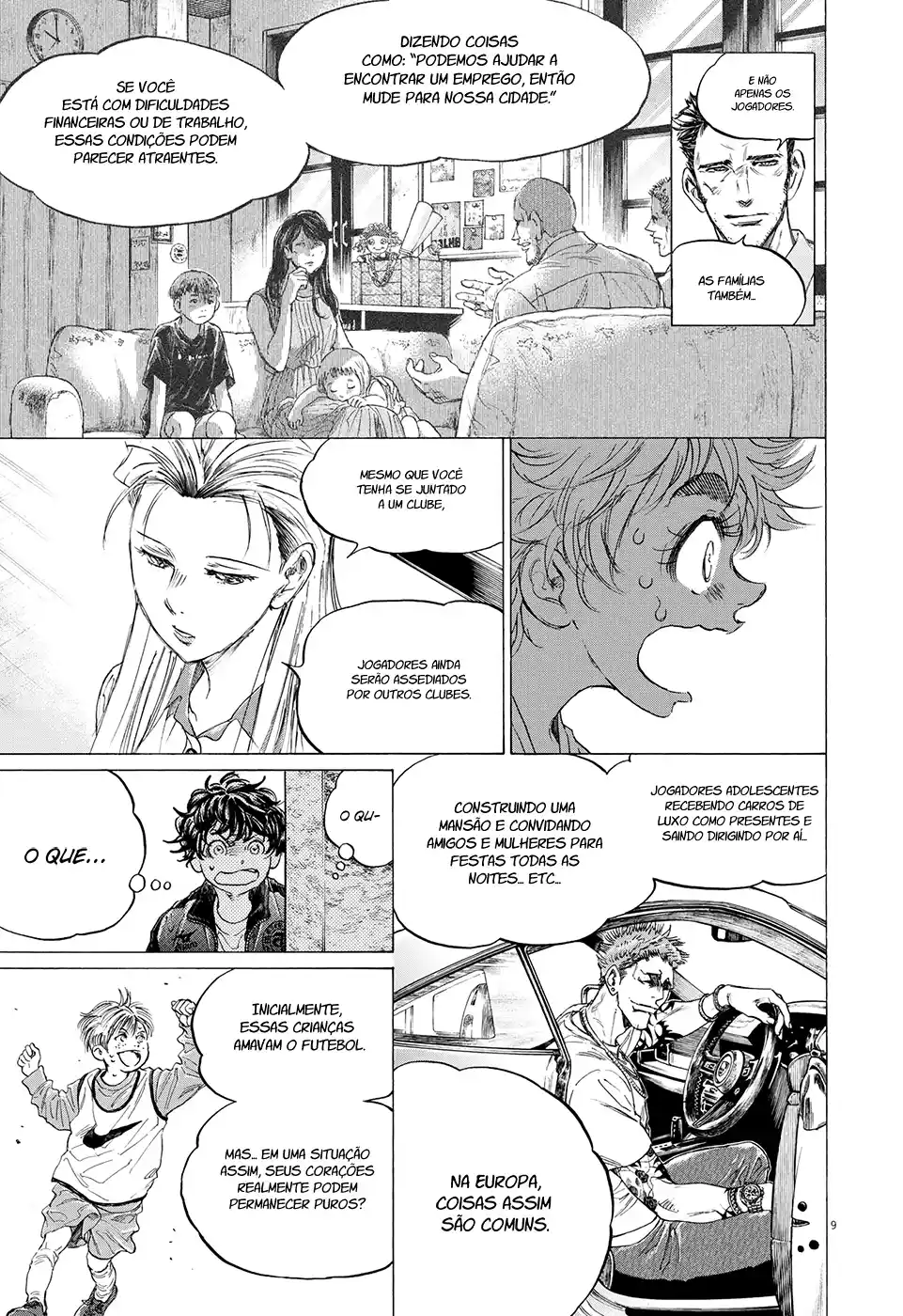 Read Ao Ashi Português Manga Online