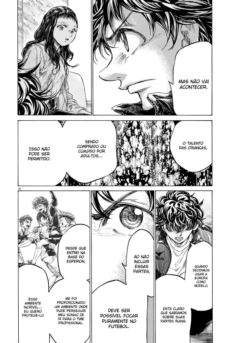 Read Ao Ashi Português Manga Online