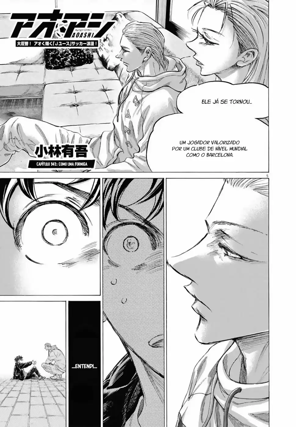 Read Ao Ashi Português Manga Online