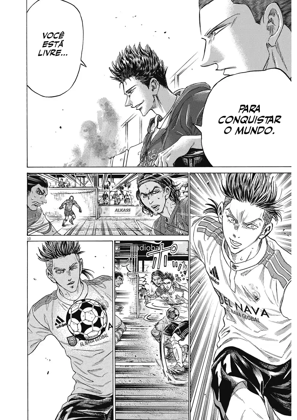 Read Ao Ashi Português Manga Online