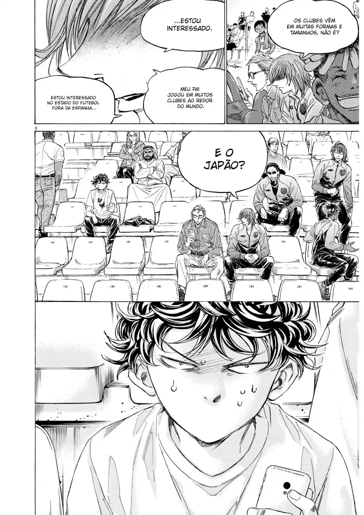 Read Ao Ashi Português Manga Online