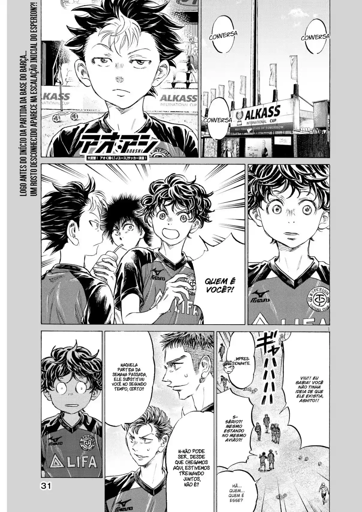 Read Ao Ashi Português Manga Online