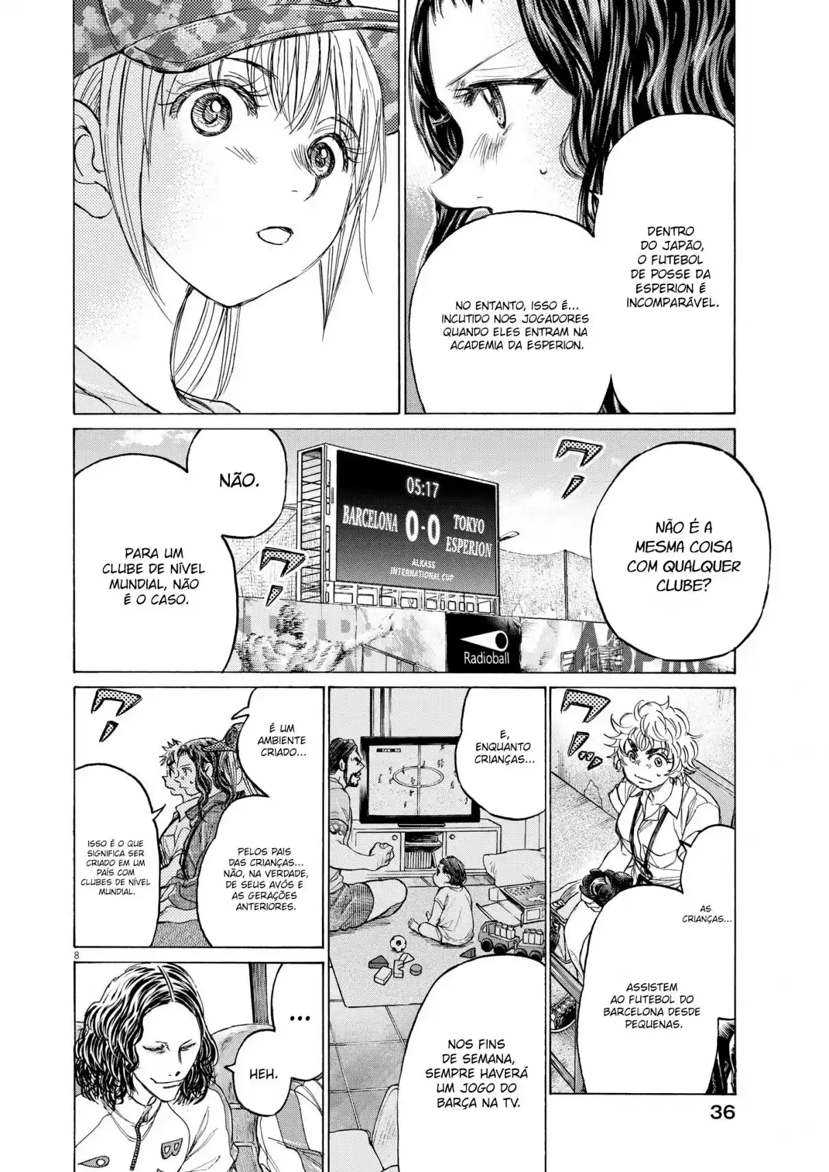 Read Ao Ashi Português Manga Online