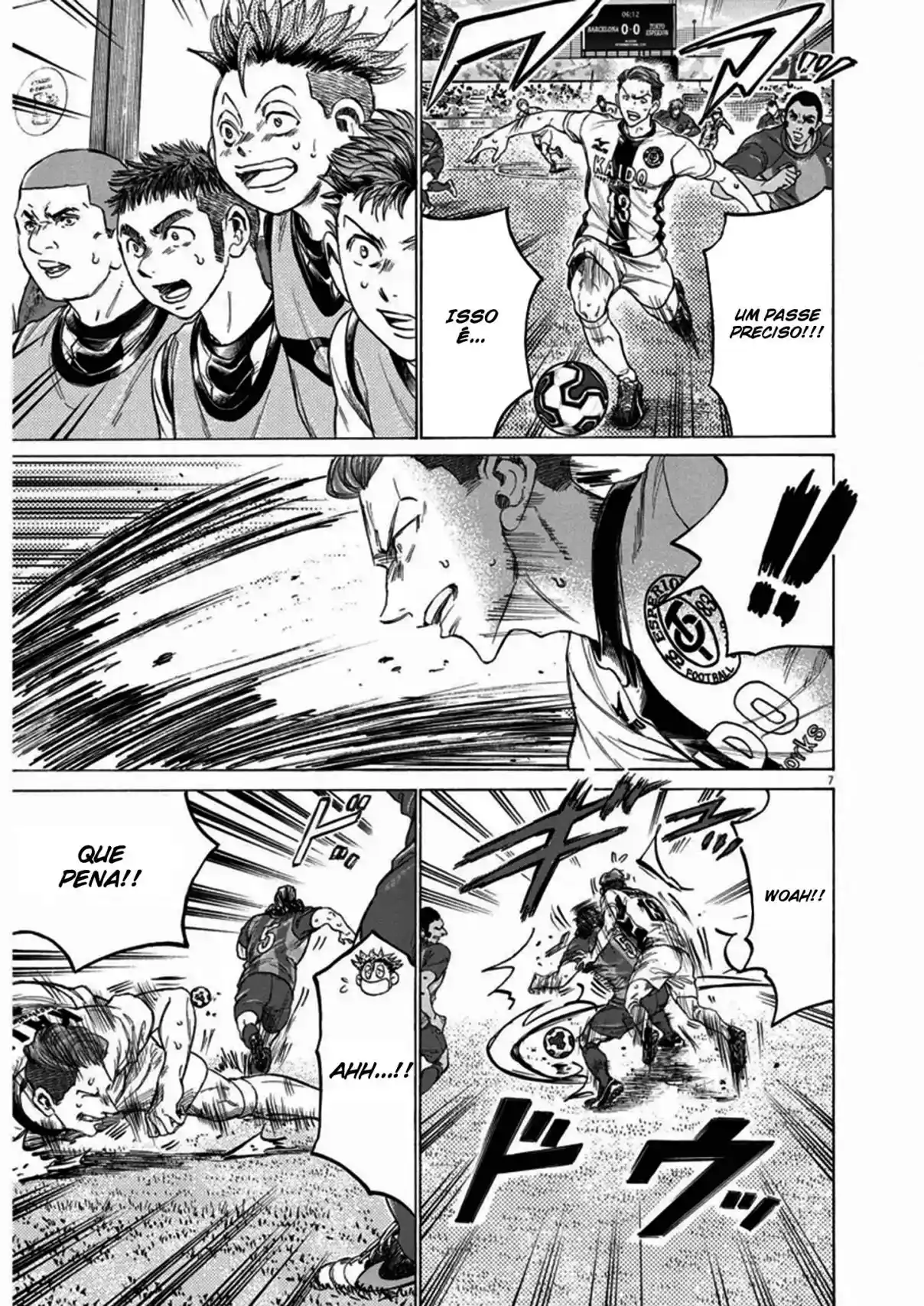 Read Ao Ashi Português Manga Online