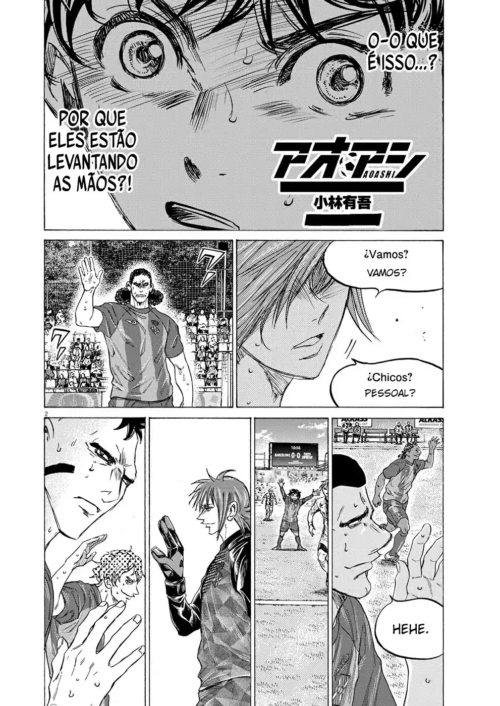 Read Ao Ashi Português Manga Online