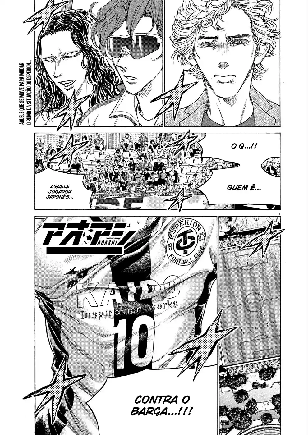 Read Ao Ashi Português Manga Online