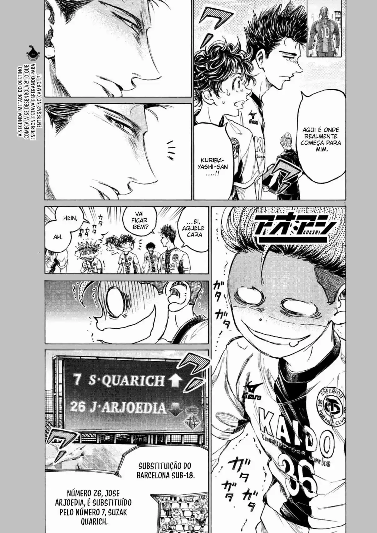 Read Ao Ashi Português Manga Online