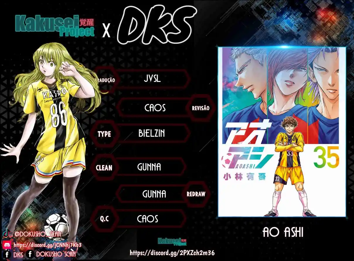 Read Ao Ashi Português Manga Online