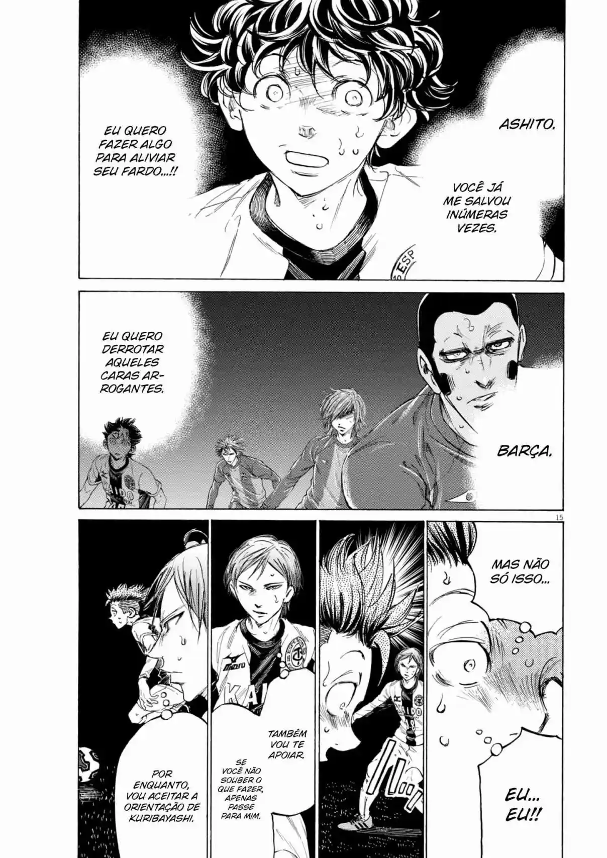 Read Ao Ashi Português Manga Online