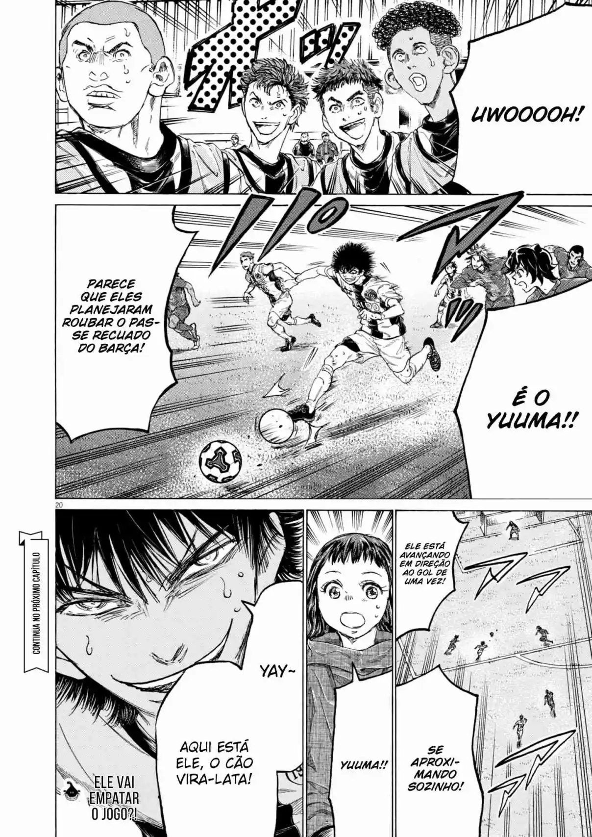 Read Ao Ashi Português Manga Online