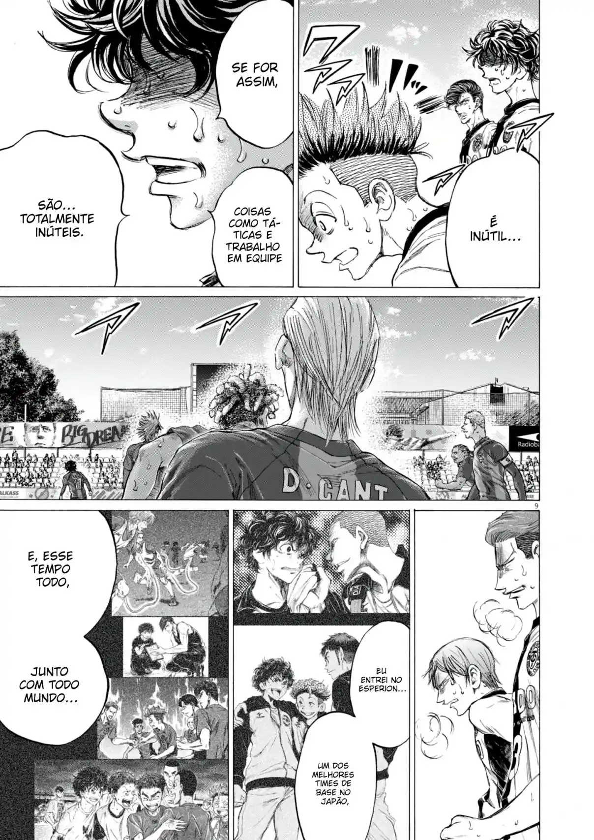 Read Ao Ashi Português Manga Online